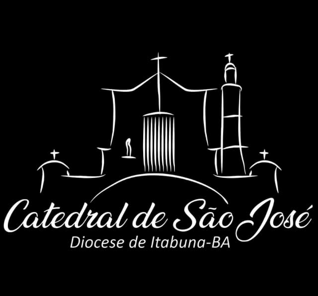 Logo da Catedral de São José para fundo escuro